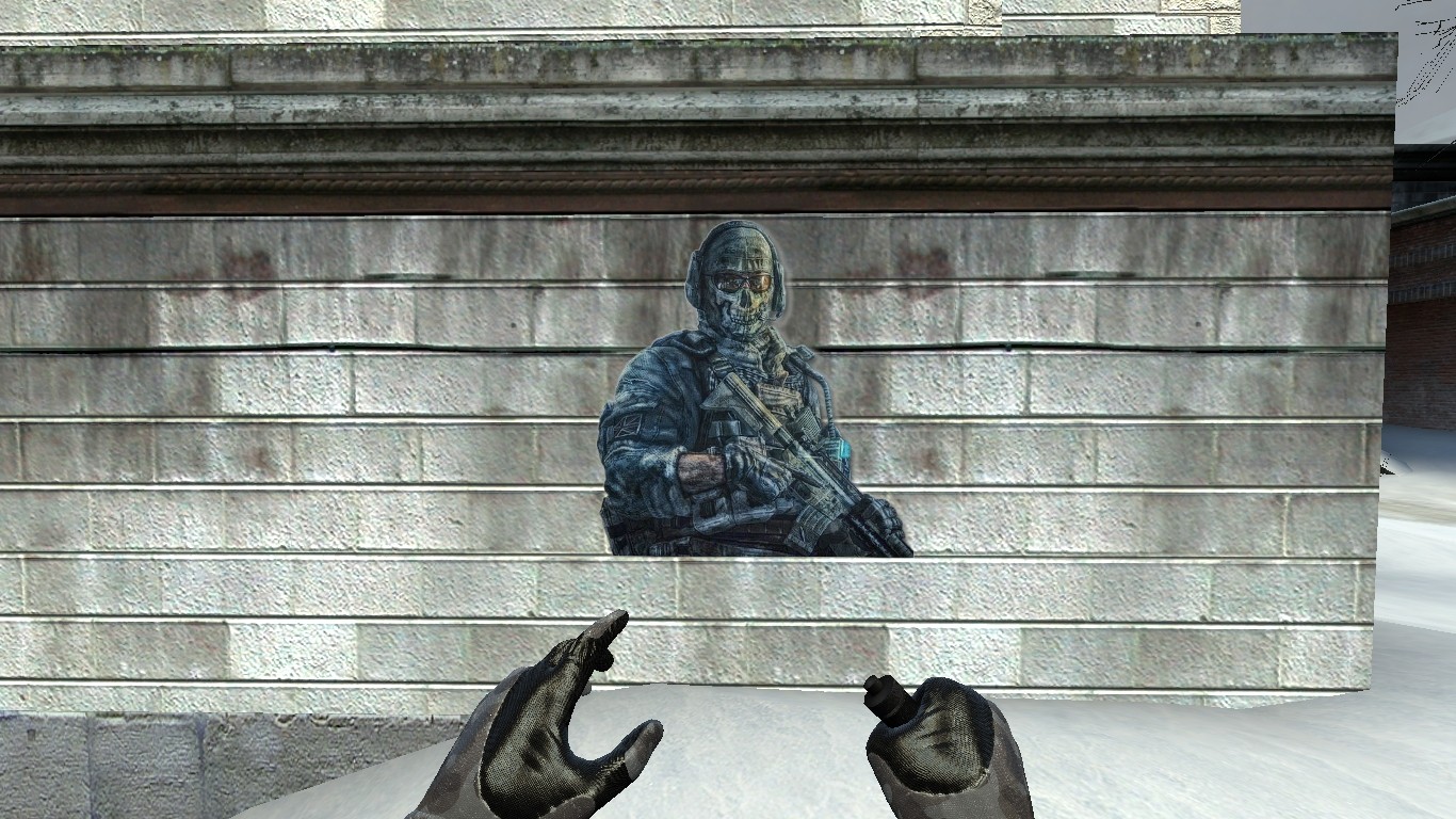 Simon 'Ghost' Riley Spray [CounterStrike Source] [Sprays]