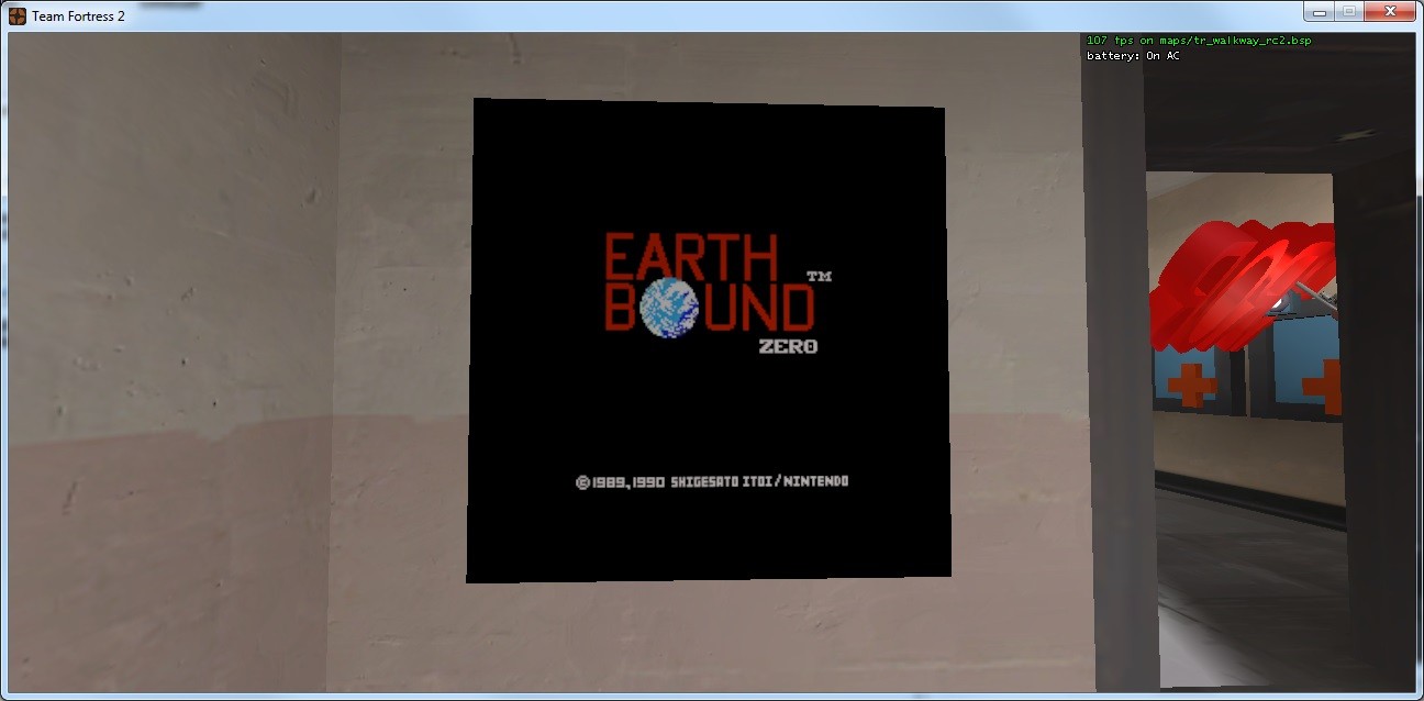 Earthbound Zero Mother Title Screen Team Fortress 2 Sprays
