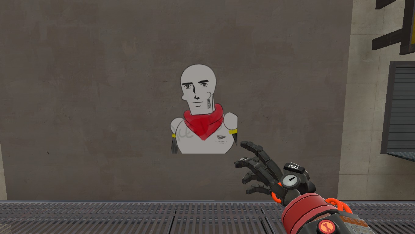 A Spray for Team Fortress 2. Bad Puns Side Effect. 