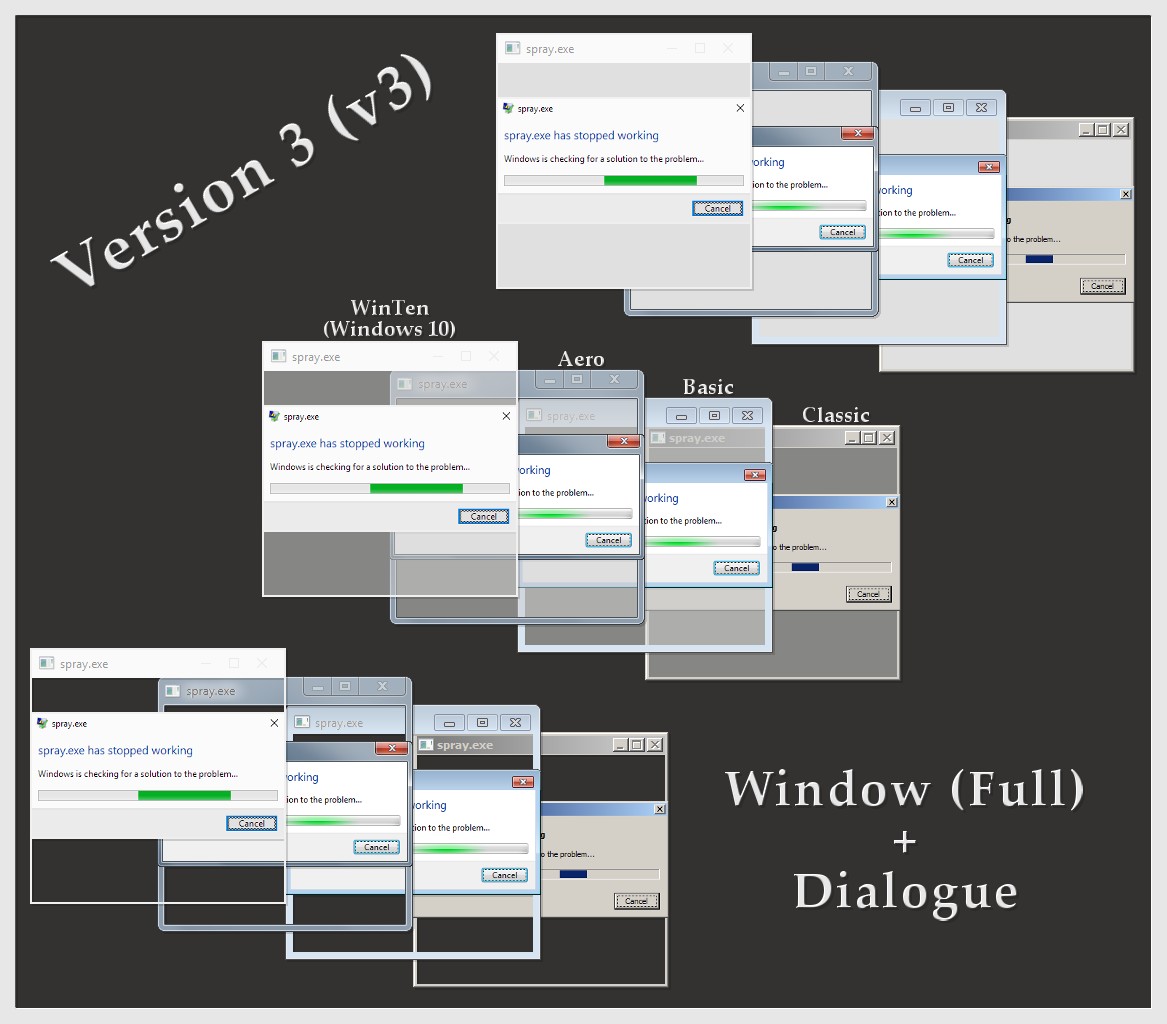 'spray.exe has stopped working' SprayPack V3 [Team Fortress 2] [Sprays]
