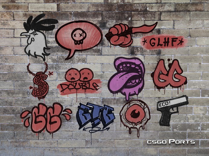 CS:GO Graffiti (Batch 2) Spray for Counter-Strike 1.6 | CS1.6 Sprays