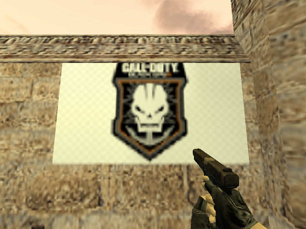 Black Ops 2 logo [Non Transparent] Spray for Counter-Strike 1.6 | CS1.6  Sprays, image size:1024x768
