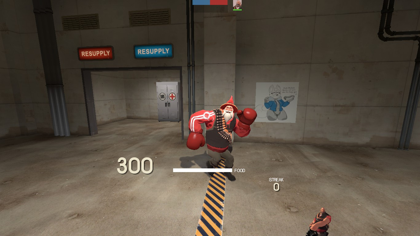 Heavy jumpscare [Team Fortress 2] [Sprays]