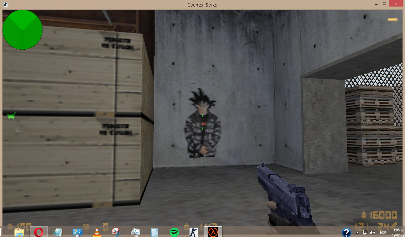 Goku Drip (includes theme song). [Counter-Strike 1.6] [Mods]