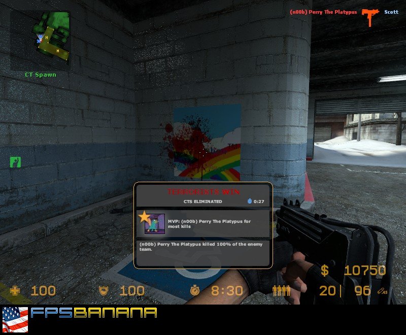 Double Rainbow All The Way Counter Strike Source Sprays - double rainbow roblox