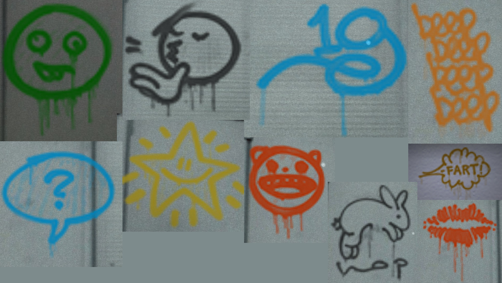 CS: GO Regular Graffiti + Bonus Pack Spray for Half-Life | HL Sprays