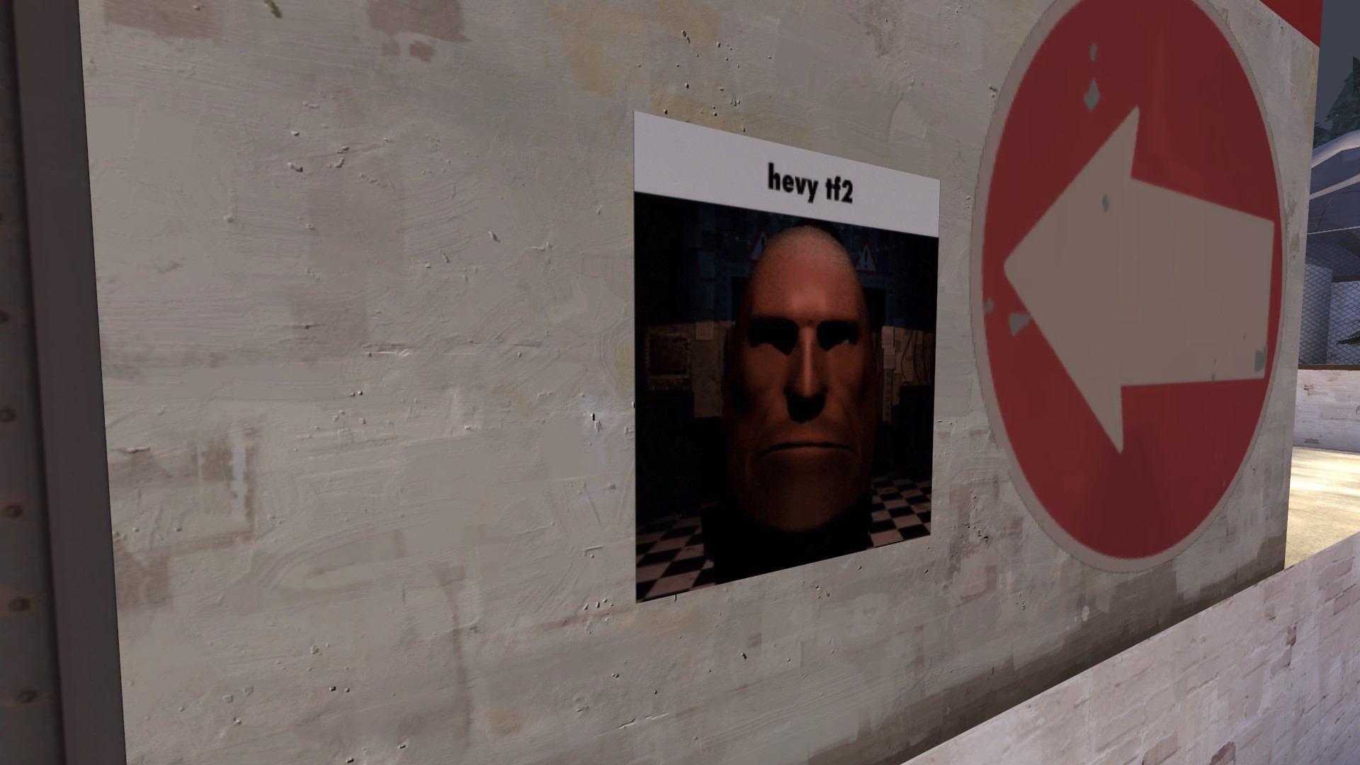 Heavy jumpscare [Team Fortress 2] [Sprays]