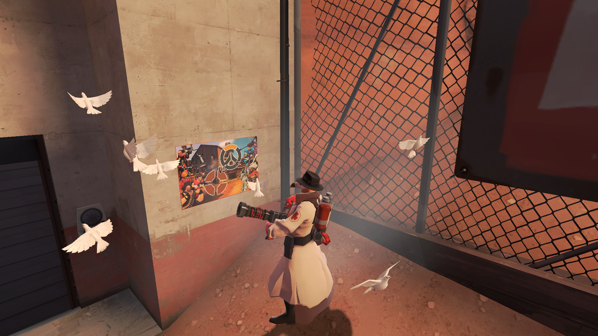 Team Fortress 2 vs Overwatch [GameBanana] [Sprays]