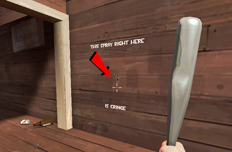 Cursed emoji reaching the screen [Team Fortress 2] [Sprays]