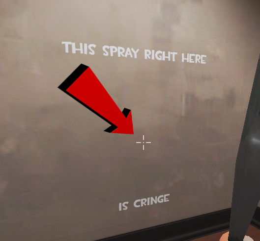 Cursed emoji reaching the screen [Team Fortress 2] [Sprays]