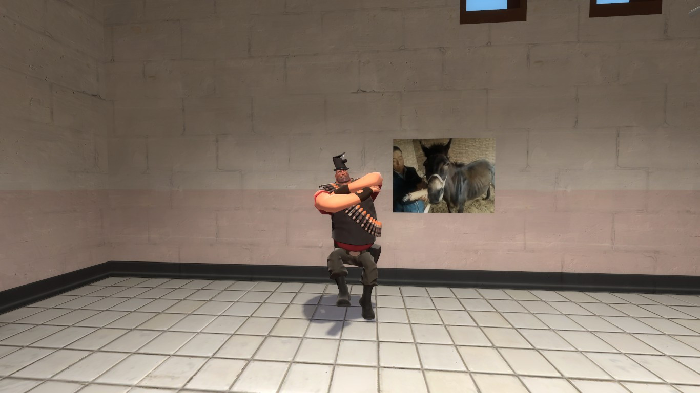 Heavy jumpscare [Team Fortress 2] [Sprays]