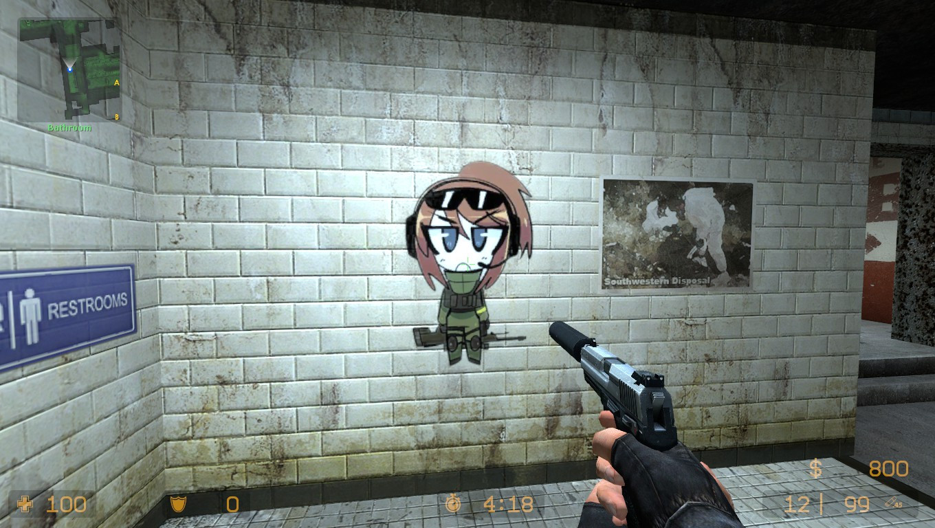 More Kawaii Stickers Spray for Counter-Strike: Source | CS:S Sprays