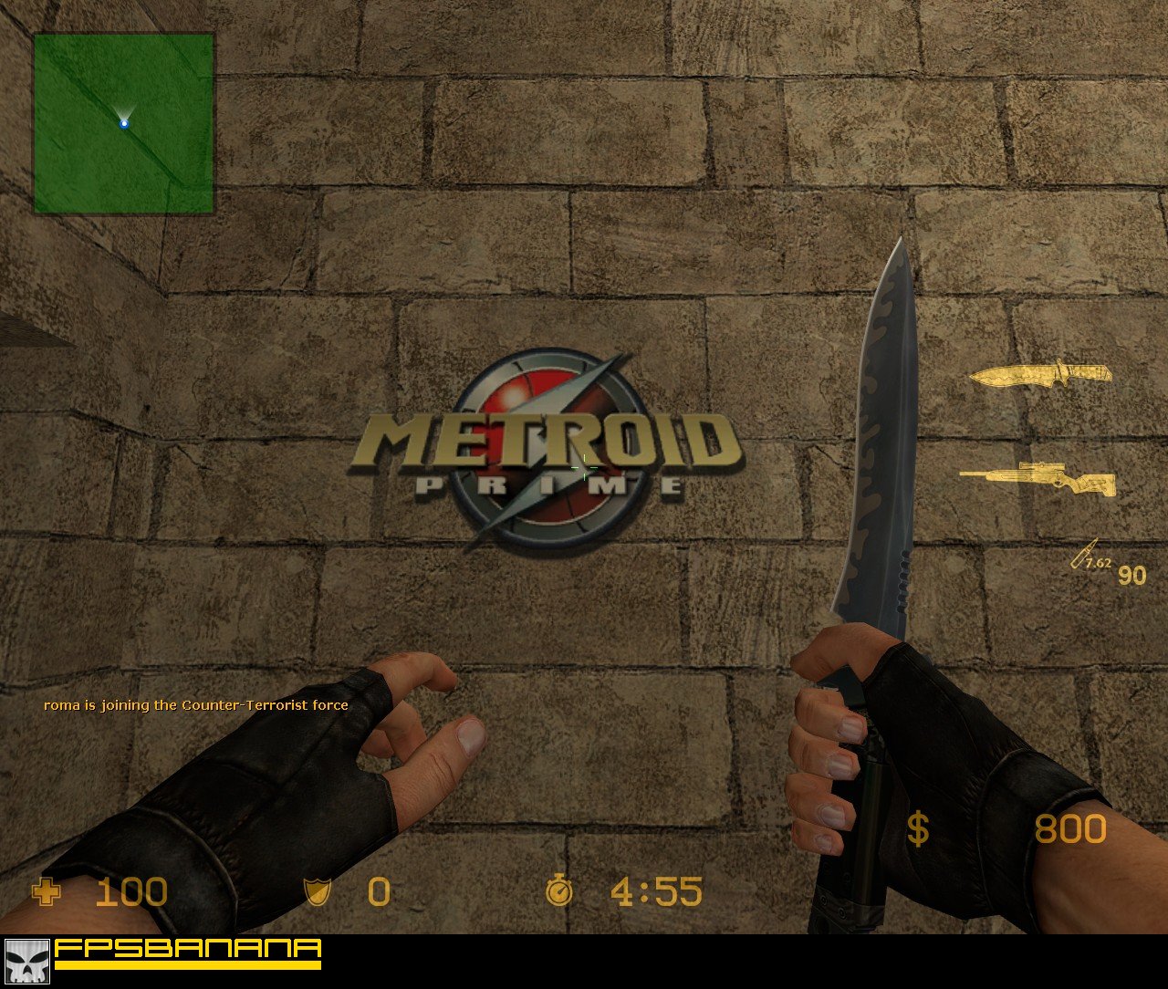 Metroid Prime Logo [GameBanana] [Sprays]