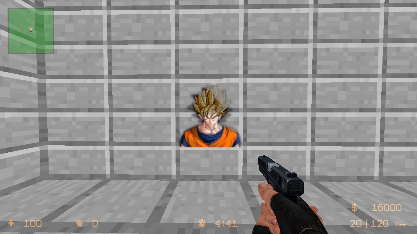 Goku Drip (includes theme song). [Counter-Strike 1.6] [Mods]