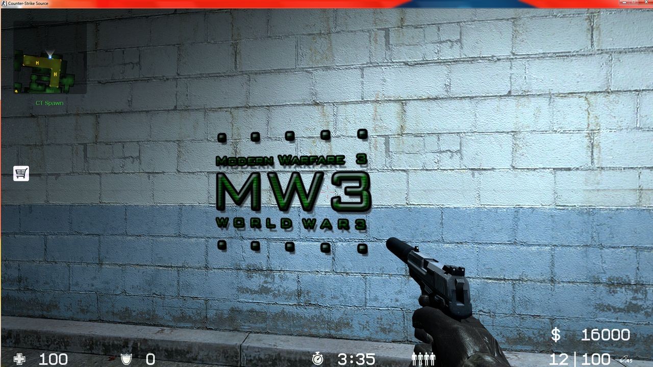 Modern Warfare 3 [CounterStrike Source] [Sprays]