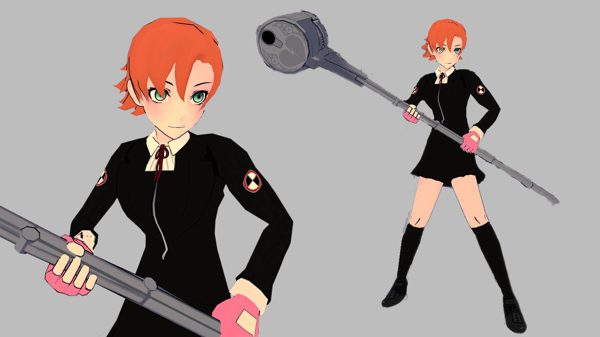 Persona 3 School Uniforms Rwby Grimm Eclipse Skin Mods