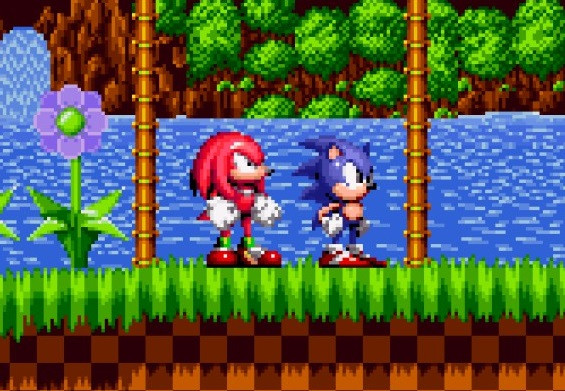 knuckles in sonic 1