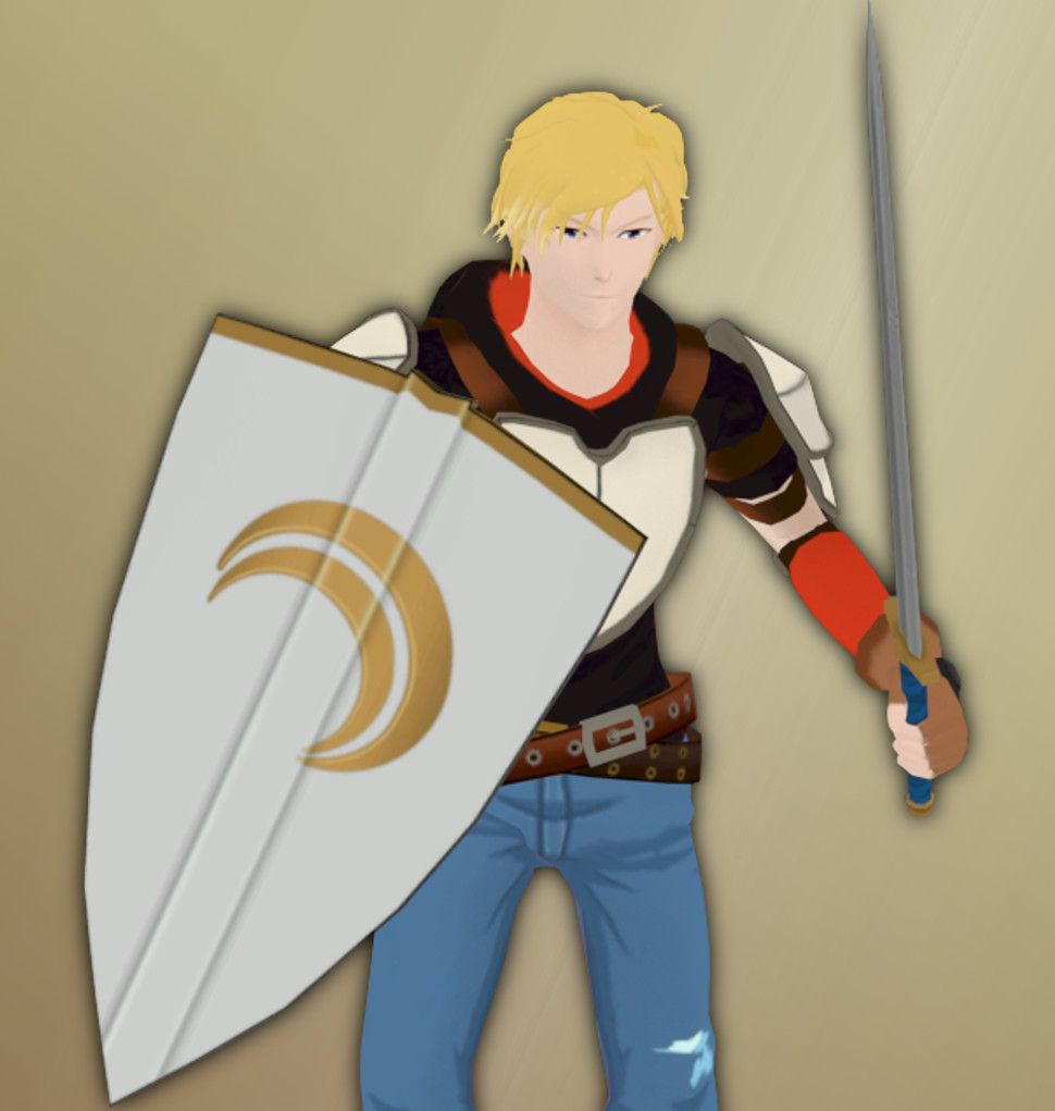 Jaune Arc Rwby Super Smash Bros Wii U Skin Mods