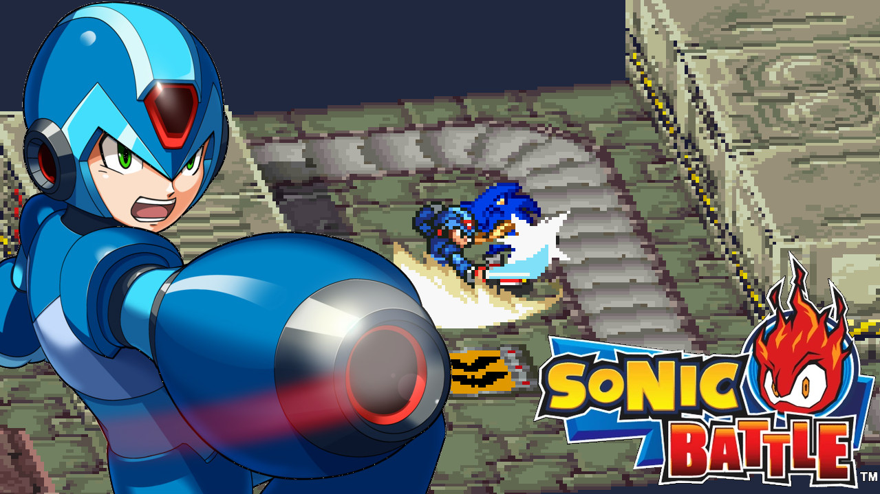 megaman x in sonic 2