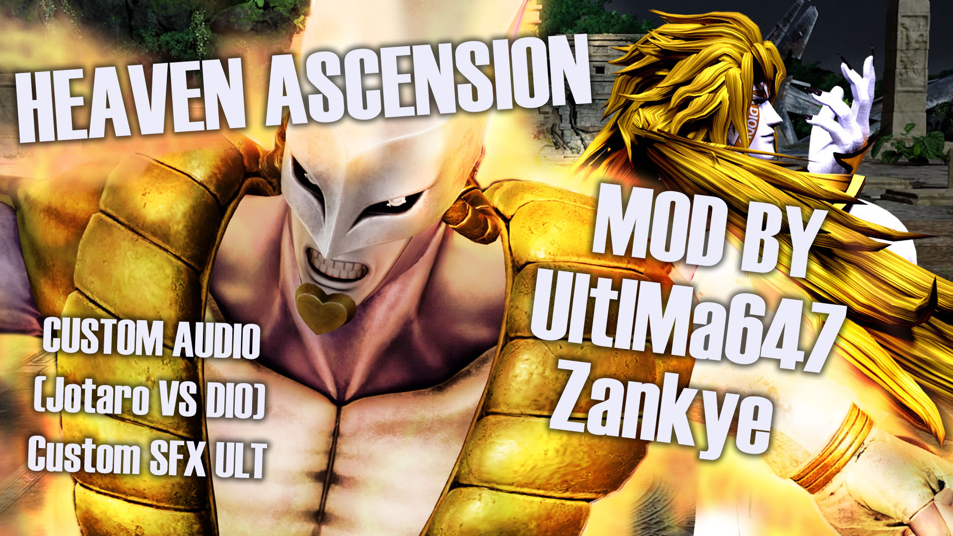 Heaven Ascension Dio Jump Force Skin Mods