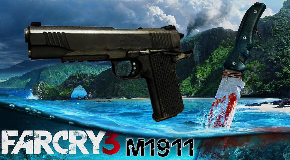 Far Cry 3 M1911 Counter Strike Source Skin Mods