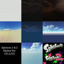 Splatoon 1 & 2 Skybox For CS 16/CZ