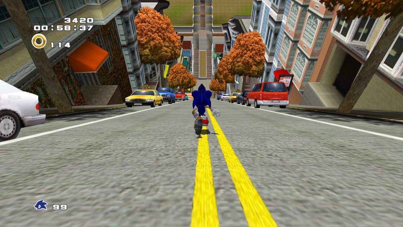 Autumn City Escape Sonic Adventure 2 Texture Mods
