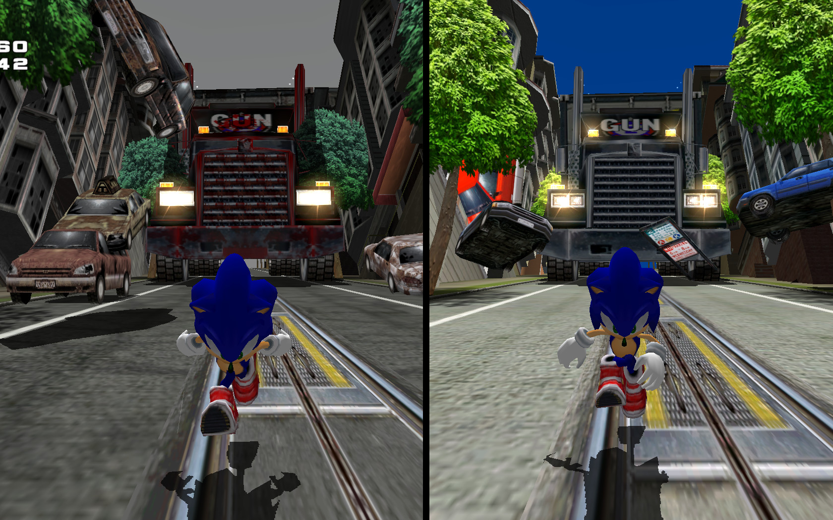 The Decayed City City Escape Sonic Adventure 2 Texture Mods