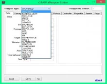 GTAIV-Weapon Data Editor