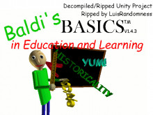 Baldi's Basics Classic v1.4.3 (De-compilation)