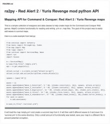 Mapping python API