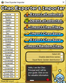 Chao Exporter/Importer