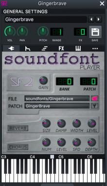 Gingerbrave Soundfont