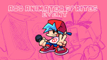 Add animated sprite event