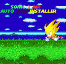 Sonic run sprite style S3 GIF PNG by masterr1-for-sprites on