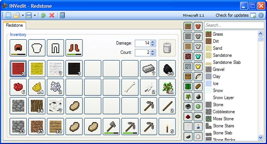 Invedit Minecraft Modding Tools