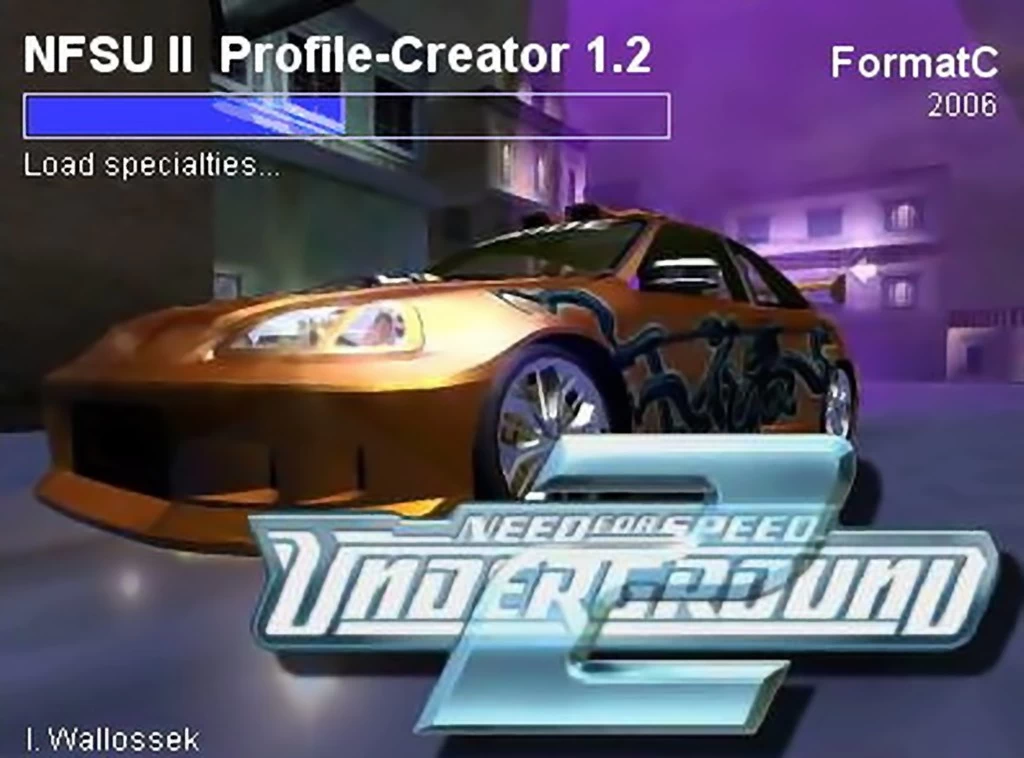 NFS:U2 Profile Creator [Need For Speed: Underground 2] [Modding Tools]