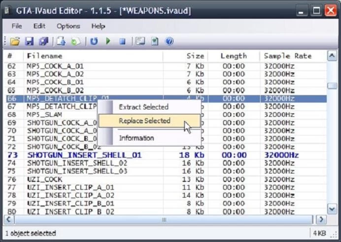 GTA IV audio sfx 1 file - ModDB