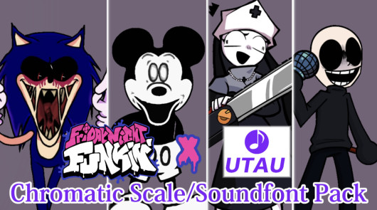 FNF X UTAU Chromatic Scale/Soundfont Pack #1 [Friday Night Funkin ...