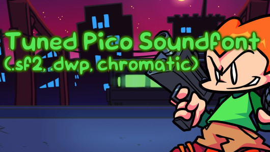 Pico (Long Notes) Soundfont + Chromatic Scale [Friday Night Funkin