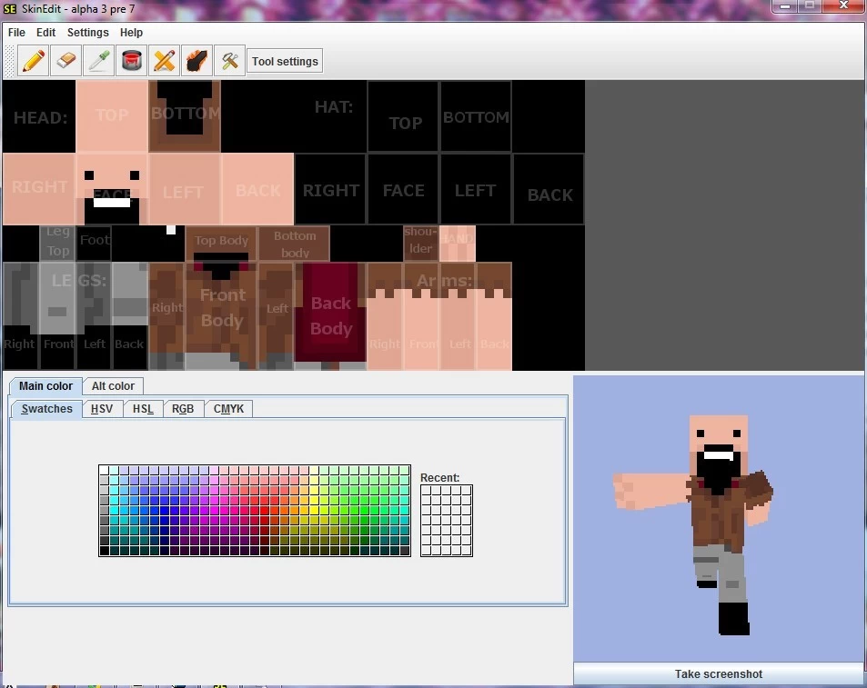 How to Make A Minecraft Skin, Minecraft Skin Editor