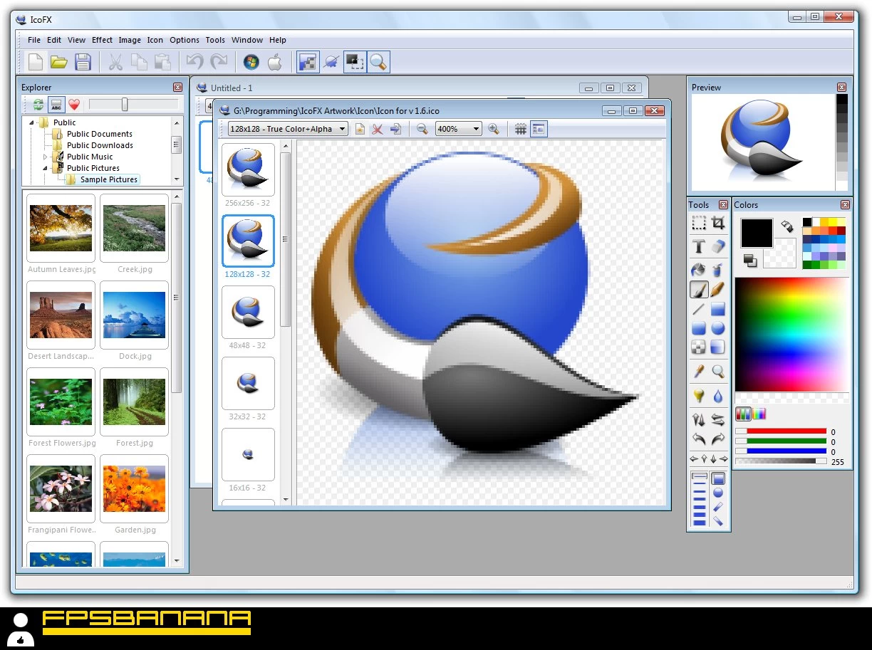 Free Icon Editor. Icon Maker Software.