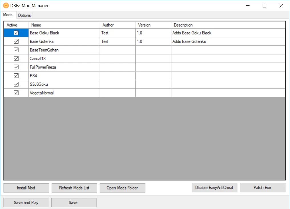 Dbfz Mod Manager Dragon Ball Fighterz Modding Tools