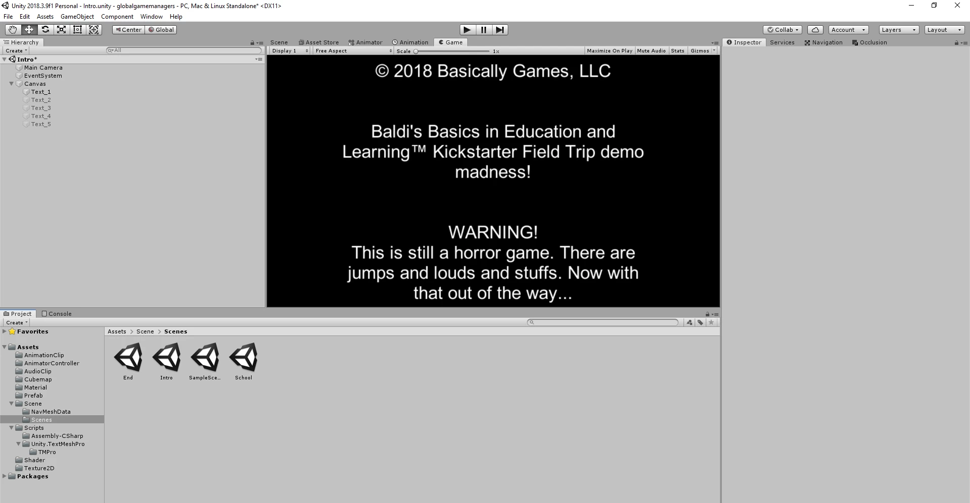 Baldi's Basics: Field Trip Demo v1.0 : mystman12 : Free Download