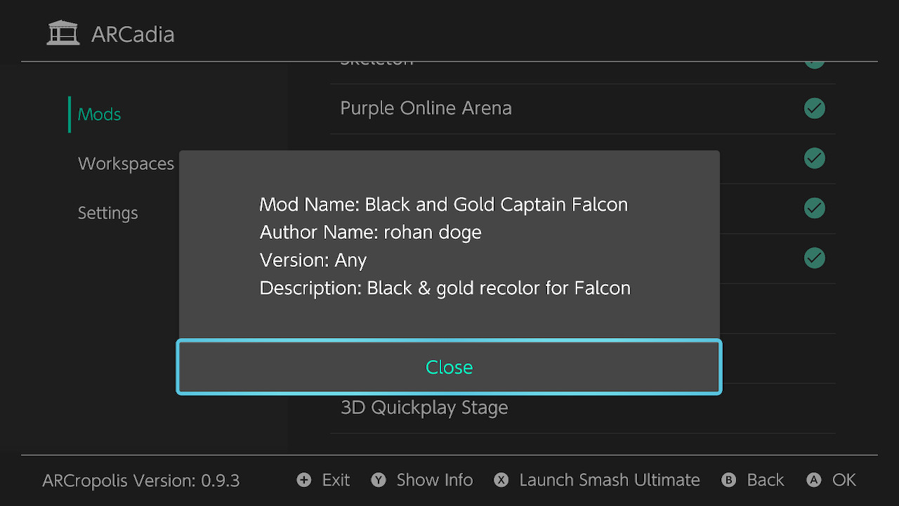 Ultimate Plugin Toggler Modding Tool for Super Smash Bros. Ultimate ...