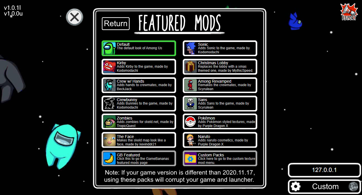 Among Us Mod Menu