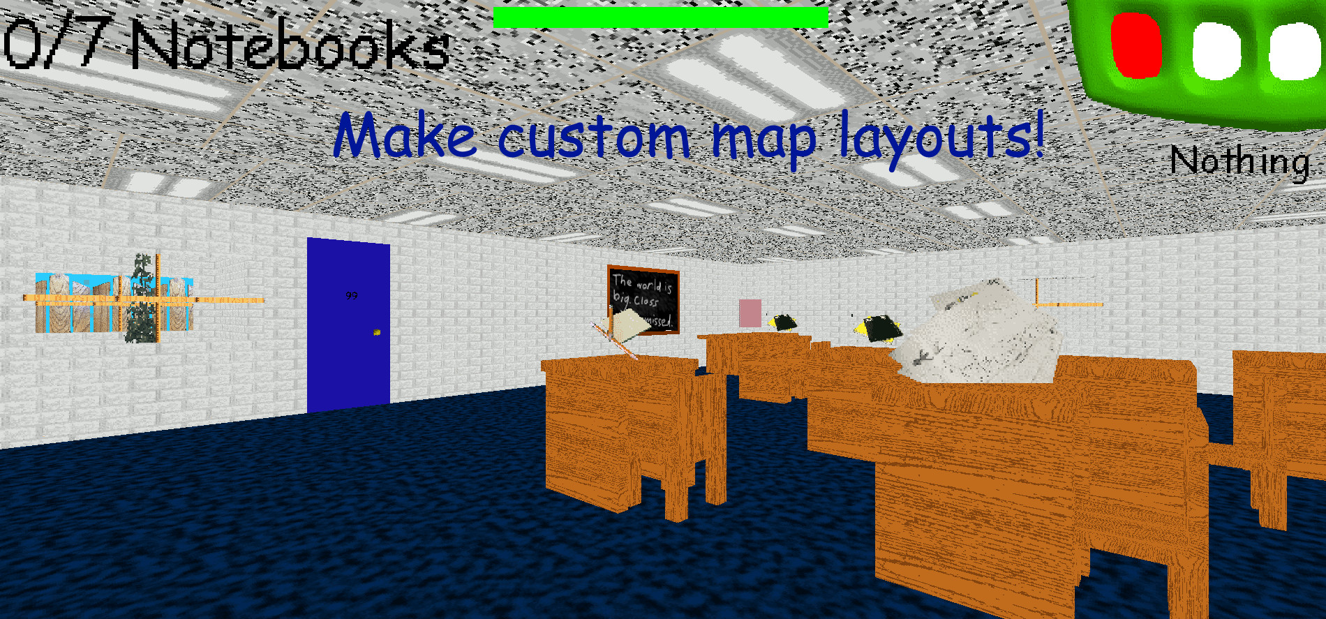 Play as Baldi Classic 1.4.3 Port [Baldi's Basics] [Mods]