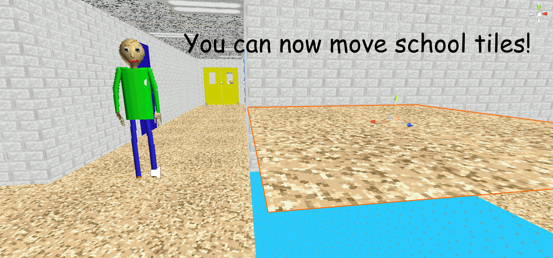 Baldi's Basics Birthday Bash Flat Mod [Baldi's Basics] [Mods]