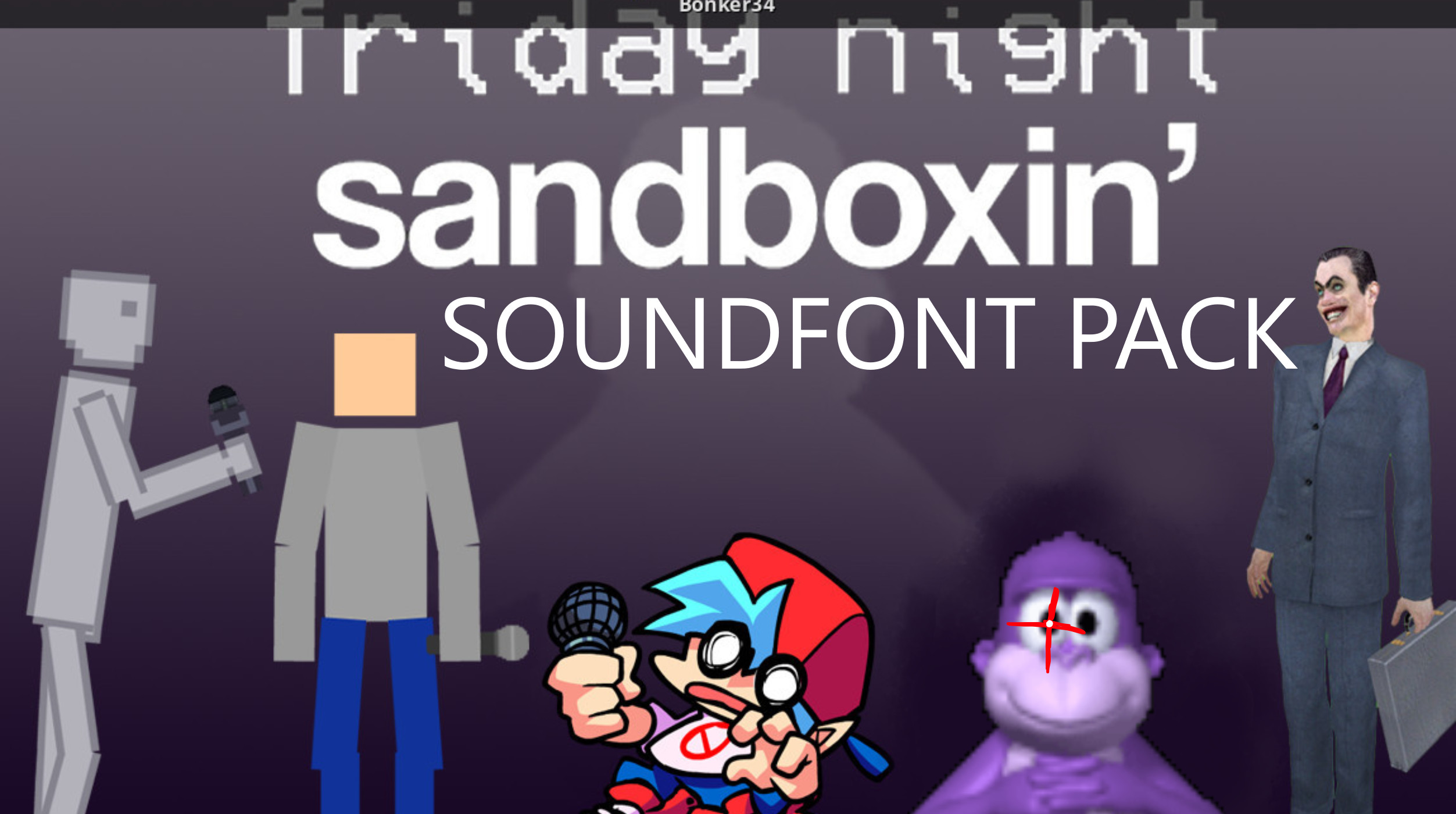 FNF Online Vs Soundfont Pack [Friday Night Funkin'] [Modding Tools]