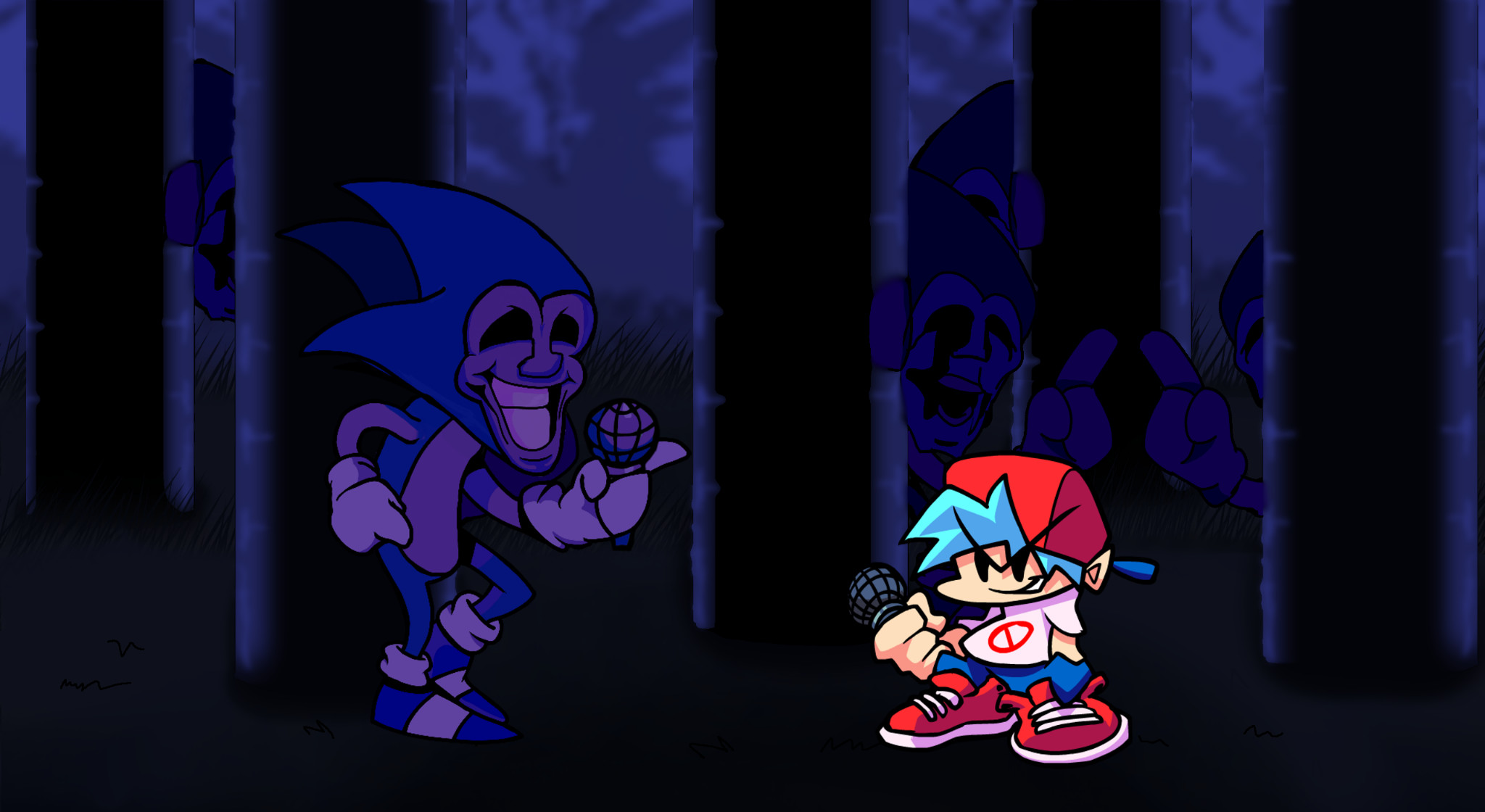 Majin Sonic Animated Sprite